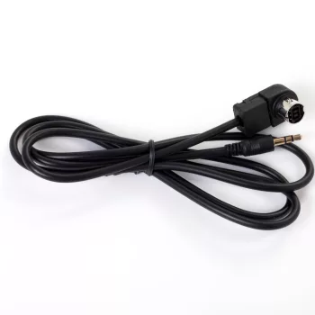   Alpine KCA-235B helyettesítő átalakító kábel (3.5mm Jack (Apa), Alpine csatlakozó, 60cm, Fekete) - Utángyártott