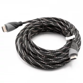   Fonott kábel (HDMI 1.4 (Apa), HDMI 1.4 (Apa), 10m, Fekete) - Utángyártott