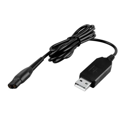 Philips S100 készülékhez töltőkábel (USB-A (Apa), Eszköz Specifikus, 120cm, Fekete, 4.3V) - Utángyártott