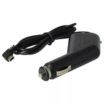   Autós töltőkábel (Mini USB-A 1.0 (Apa), Szivargyújtós csatlakozó, Fekete, 12V) - Utángyártott