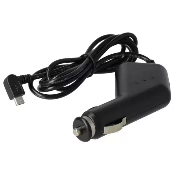   Autós töltőkábel (Micro USB-A 1.0 (Apa), Szivargyújtós csatlakozó, Fekete, 12V) - Utángyártott