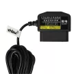 Autós töltőkábel (Micro USB (Apa), 16 tüskés OBD2 csatlakozó, 3.5m, Fekete, 5V, 1,5A) - Utángyártott
