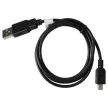Kábel (USB-A (Apa), Mini USB (Apa), 100cm, Fekete) - Utángyártott