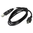 Kábel (USB-A (Apa), Mini USB (Apa), 100cm, Fekete) - Utángyártott