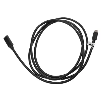   Adatkábel (USB-C 3.1 (Apa), USB-C 3.1 (Anya), 1.5m, Fekete) - Utángyártott