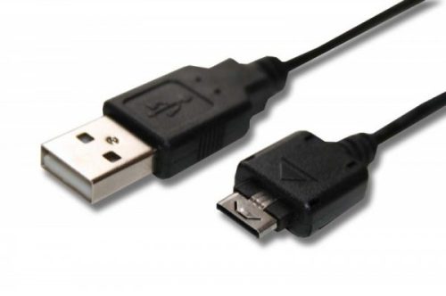 LG Chocolate készülékhez adatkábel (USB (Apa), Eszköz Specifikus, 100cm, Fekete) - Utángyártott