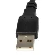 Átalakító kábel (USB-A 2.0 (Apa), RCA (Apa), 1.4m, Fekete) - Utángyártott