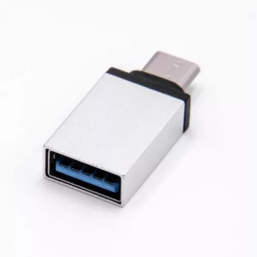 Átalakító (USB-C (Apa), USB 3.0 (Anya), Ezüst) - Utángyártott