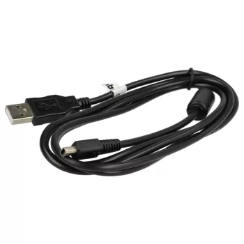   Adatkábel (USB-A (Apa), Mini USB (Apa), 180cm, Fekete) - Utángyártott
