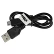 Adatkábel (USB (Apa), Micro USB (Apa), 30cm, Fekete) - Utángyártott