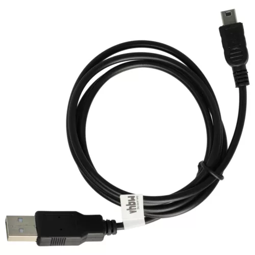 Kábel (USB-A (Apa), Mini USB (Apa), Fekete) - Utángyártott