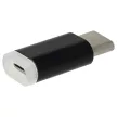 Átalakító (USB-C (Apa), Micro USB (Anya), Fekete) - Utángyártott
