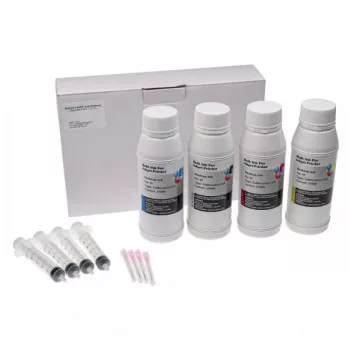   Ricoh Aficio GX E2600 készülékhez nyomtató tinta utántöltő 4 színben (Fekete / Cián / Sárga / Magenta) - Utángyártott