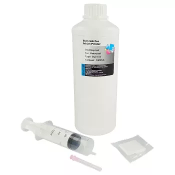   Canon Pixma G1501, G1510, G2501, G2510, G3501 készülékekhez nyomtató tinta utántöltő (Cián) - Utángyártott