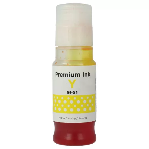 Canon 4545C001, GI-11, GI-21, GI-41, GI-41Y helyettesítő nyomtató tinta utántöltő (Sárga) - Utángyártott