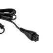 Panasonic RE7-25, WES8163K7660 helyettesítő töltő adapter (145cm, Fekete, 5V, 1 A) - Utángyártott