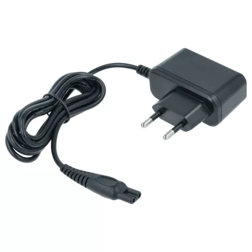 Philips CRP136, HQ8505 helyettesítő töltő adapter (140cm, Fekete, 5.4W, 15V, 0.36A) - Utángyártott
