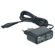 Philips CRP136, HQ8505 helyettesítő töltő adapter (140cm, Fekete, 5.4W, 15V, 0.36A) - Utángyártott