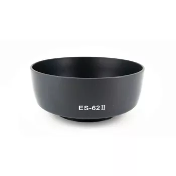   Canon ES-62 II helyettesítő fényképezőgép napellenző (Fekete) - Utángyártott