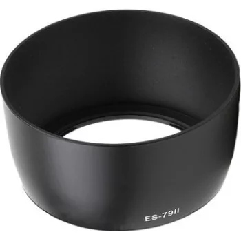   Canon ES-79 2, ES-79 II, ES-79II helyettesítő fényképezőgép napellenző (Fekete) - Utángyártott