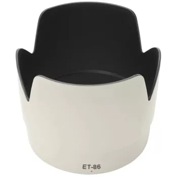   Canon ET-86 helyettesítő fényképezőgép napellenző (Fehér / Szürke) - Utángyártott
