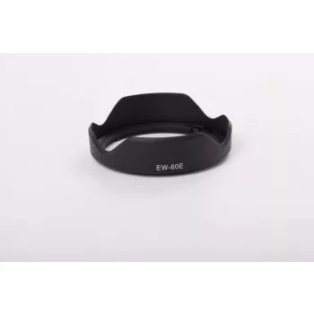   Canon EW-60E helyettesítő fényképezőgép napellenző (Fekete) - Utángyártott