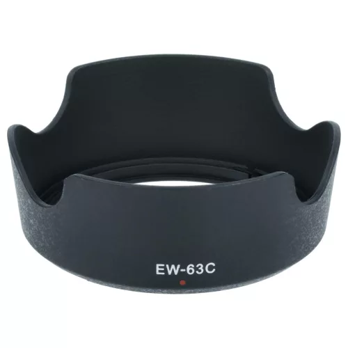Canon EW-63C helyettesítő fényképezőgép napellenző (Fekete) - Utángyártott