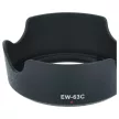 Canon EW-63C helyettesítő fényképezőgép napellenző (Fekete) - Utángyártott