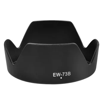   Canon EW-73B helyettesítő fényképezőgép napellenző (Fekete) - Utángyártott