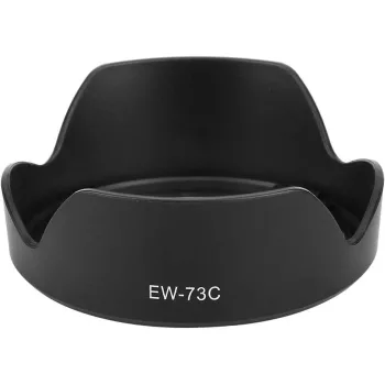   Canon EW-73C helyettesítő fényképezőgép napellenző (Fekete) - Utángyártott