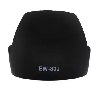   Canon EW-83J helyettesítő fényképezőgép napellenző (Fekete) - Utángyártott