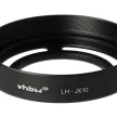 Fuji / Fujifilm LH-X10 helyettesítő fényképezőgép napellenző (Fekete) - Utángyártott