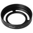 Fuji / Fujifilm LH-X10 helyettesítő fényképezőgép napellenző (Fekete) - Utángyártott