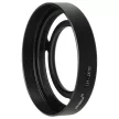 Fuji / Fujifilm LH-X10 helyettesítő fényképezőgép napellenző (Fekete) - Utángyártott