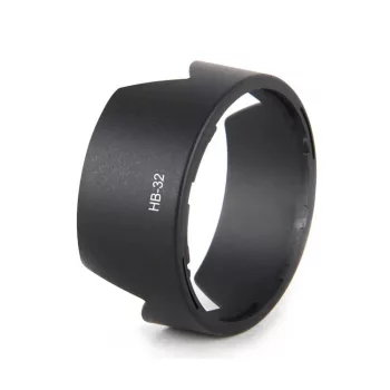   Nikon HB-32 helyettesítő fényképezőgép napellenző (Fekete) - Utángyártott