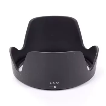   Nikon HB-35 helyettesítő fényképezőgép napellenző (Fekete) - Utángyártott