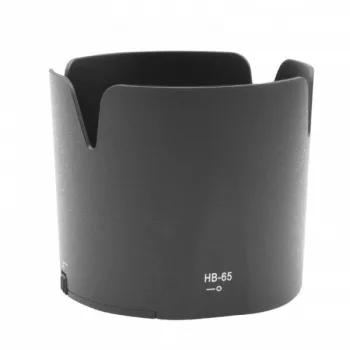   Nikon HB-65 helyettesítő fényképezőgép napellenző (Fekete) - Utángyártott