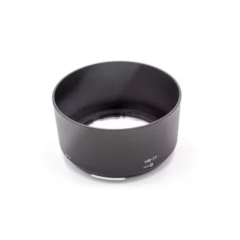   Nikon HB-77 helyettesítő fényképezőgép napellenző (Fekete) - Utángyártott