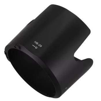   Nikon HB-29 helyettesítő fényképezőgép napellenző (Fekete) - Utángyártott