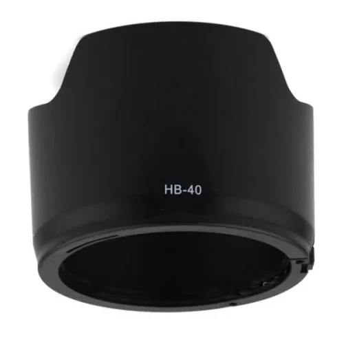 Nikon HB-40 helyettesítő fényképezőgép napellenző (Fekete) - Utángyártott