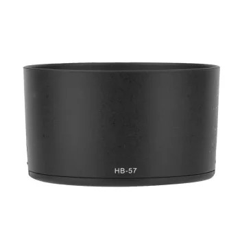   Nikon HB-57 helyettesítő fényképezőgép napellenző (Fekete) - Utángyártott