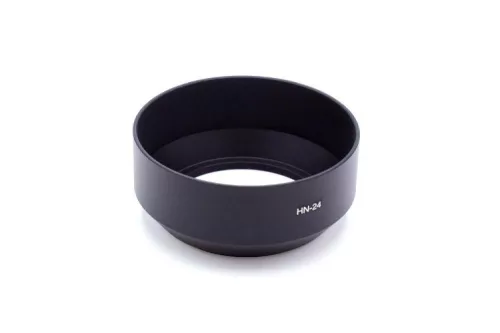 Nikon HN-24 helyettesítő fényképezőgép napellenző (Fekete) - Utángyártott