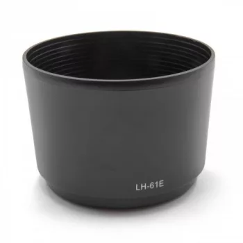   Olympus LH-61E helyettesítő fényképezőgép napellenző (Fekete) - Utángyártott