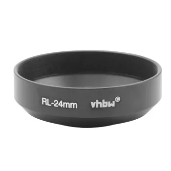   Rollei RL-24mm helyettesítő fényképezőgép napellenző (Fekete) - Utángyártott