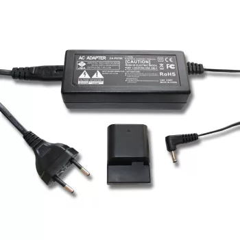   Canon ACK-700 helyettesítő fényképezőgép hálózati adapter (200cm, Fekete, 14.8W, 7.4V, 2.0 A) - Utángyártott