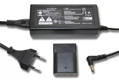 Canon NB-2L helyettesítő fényképezőgép hálózati adapter (200cm, Fekete, 14.8W, 7.4V, 2.0 A) - Utángyártott
