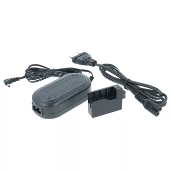   Canon ACK-E5 helyettesítő fényképezőgép hálózati adapter (2 m, Fekete, 14.8W, 7.4V, 2.0 A) - Utángyártott