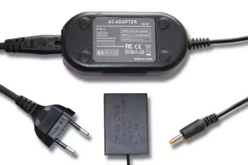 Fuji / Fujifilm AC-5V helyettesítő fényképezőgép hálózati adapter (2 m, Fekete, 10W, 5V, 2.0 A) - Utángyártott