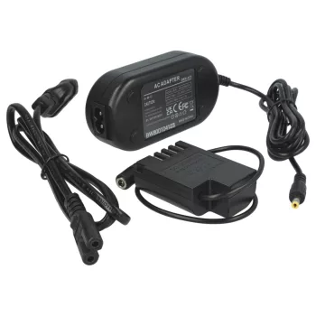   Panasonic DMW-AC8 helyettesítő fényképezőgép hálózati adapter (2 m, Fekete, 16.8W, 8.4V, 2.0 A) - Utángyártott