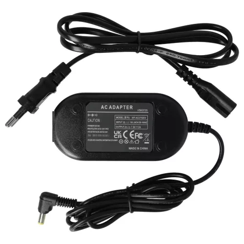 Panasonic VSK0725 helyettesítő fényképezőgép hálózati adapter (2 m, Fekete, 7.9V, 2 A) - Utángyártott